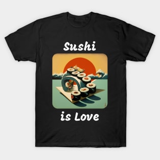 Sushi is love v2 T-Shirt